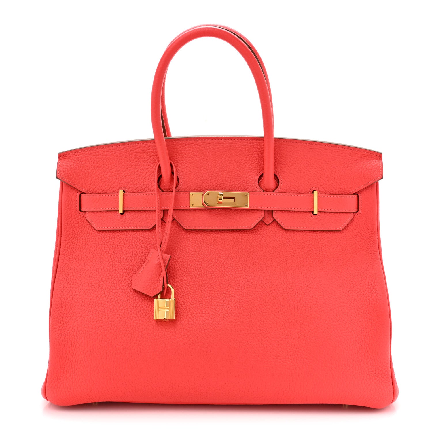 Hermes Taurillon Clemence BIRKIN 35 Rose Jaipur 1 of 14