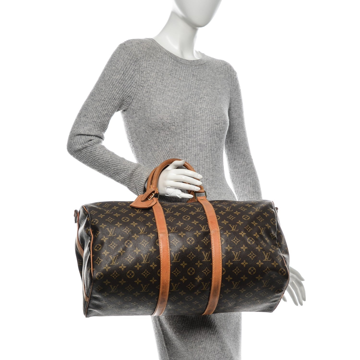 Louis Vuitton Monogram Keepall Bandouliere 50 2 of 10