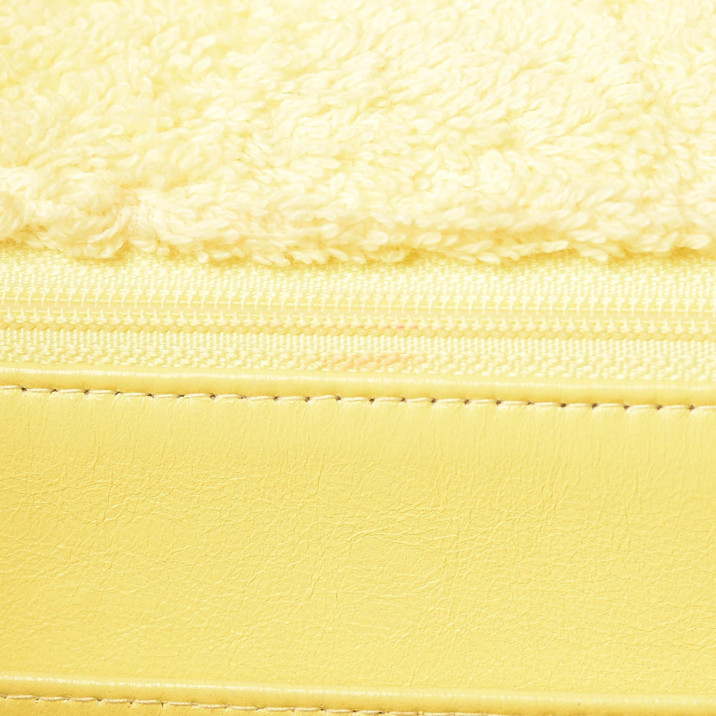 Terry Cotton Quilted XL Jumbo Single Flap Yellow