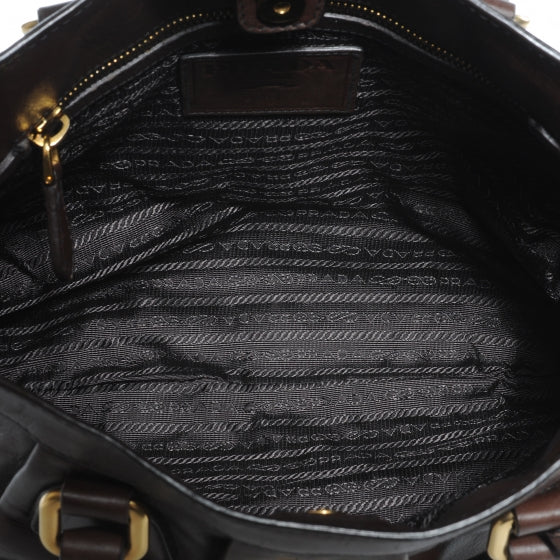 Prada Vitello Soft Shopping Tote Caffe 5 of 7