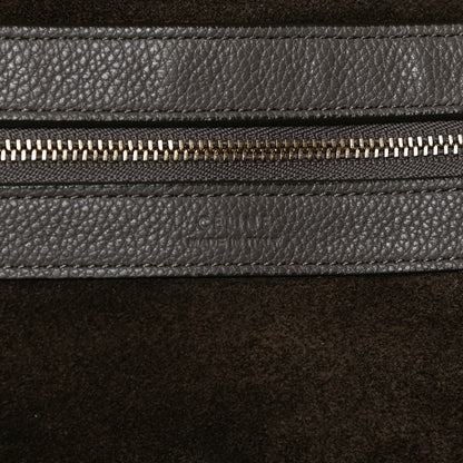 Celine Soft Grained Calfskin Small Belt Cabas Phantom Taupe 6 of 13