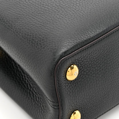 Louis Vuitton Taurillon Capucines BB Black 16 of 19