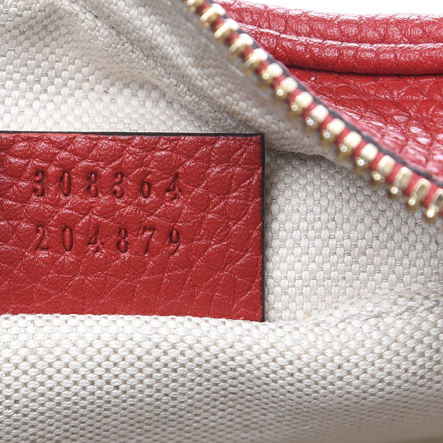 Pebbled Calfskin Small Soho Disco Bag Tabasco Red