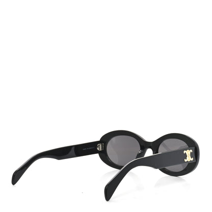 Celine Acetate Triomphe 01 Sunglasses CL 40194U Black 4 of 6
