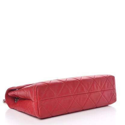 Chanel Calfskin Quilted In The Business Flap Red 4 of 13