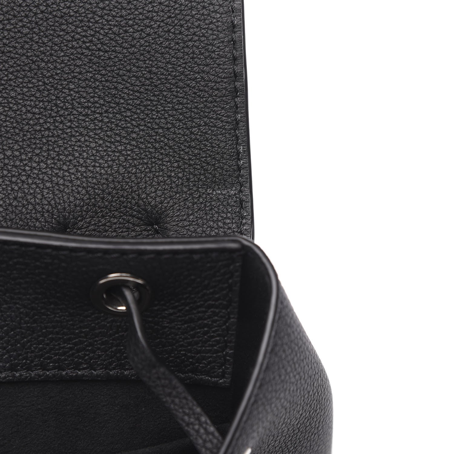 Louis Vuitton Calfskin Lockme Backpack Black 10 of 10