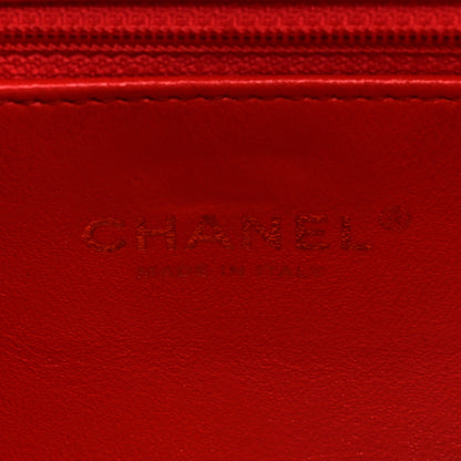 Chanel Caviar Quilted Small CC Filigree Flap Coral 6 of 10
