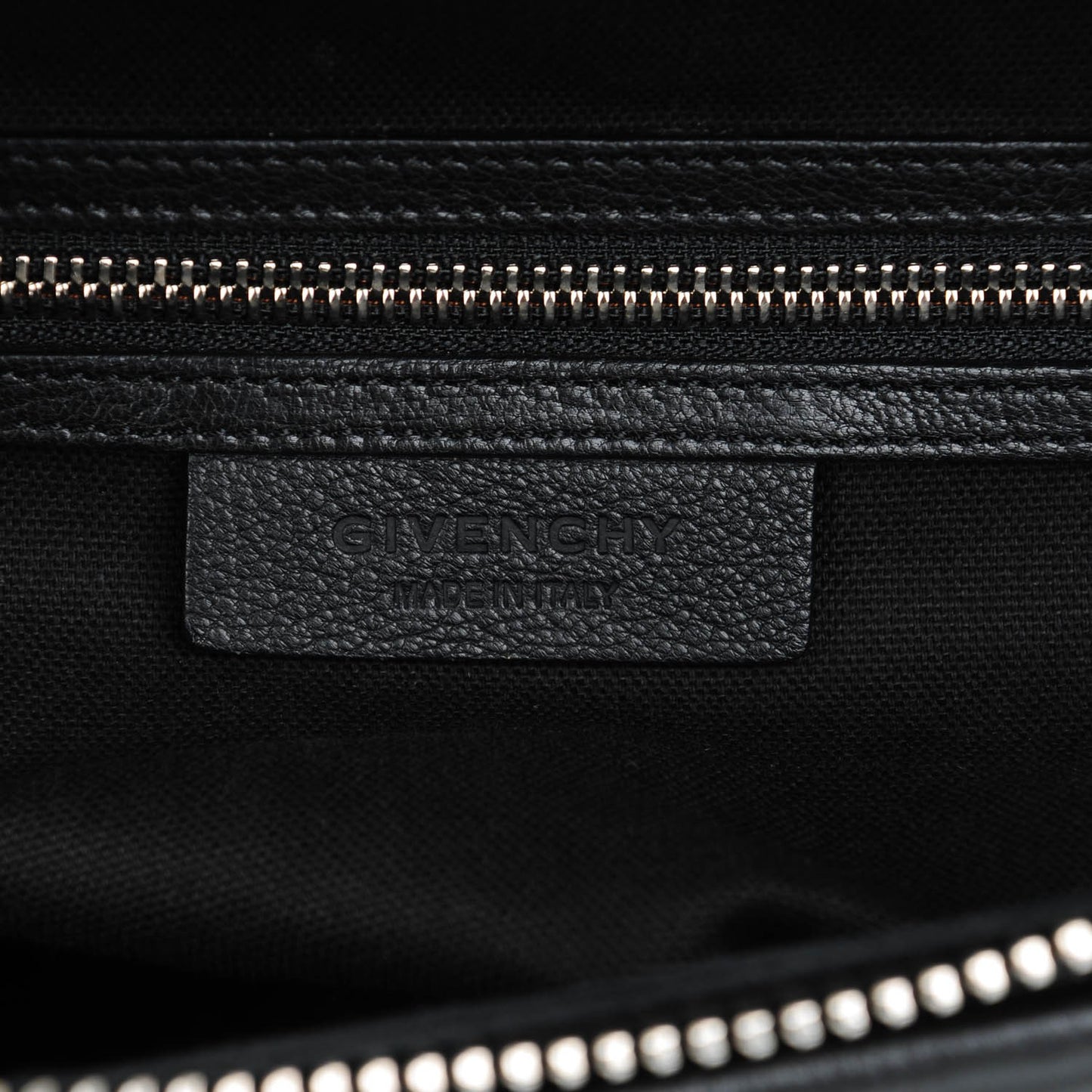 Sugar Goatskin Small Antigona Black