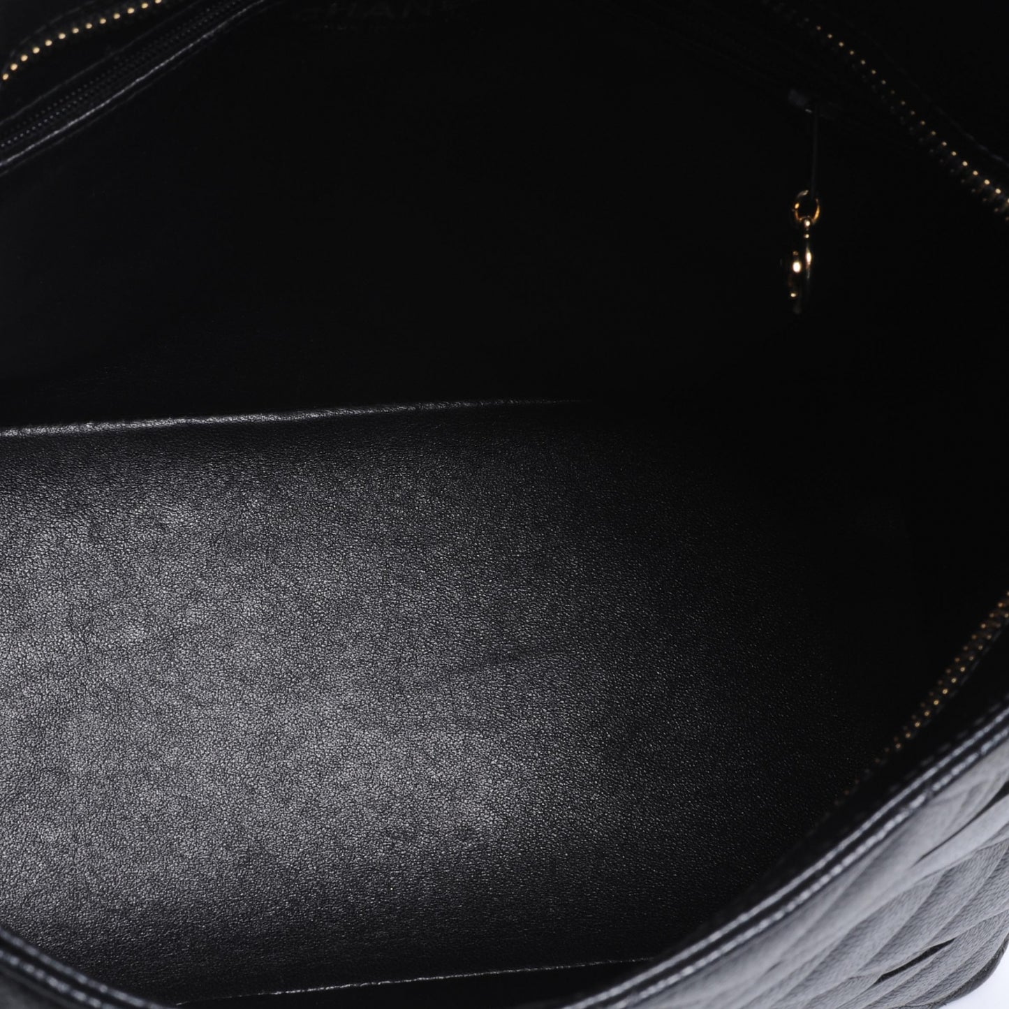 Caviar Medallion Tote Black