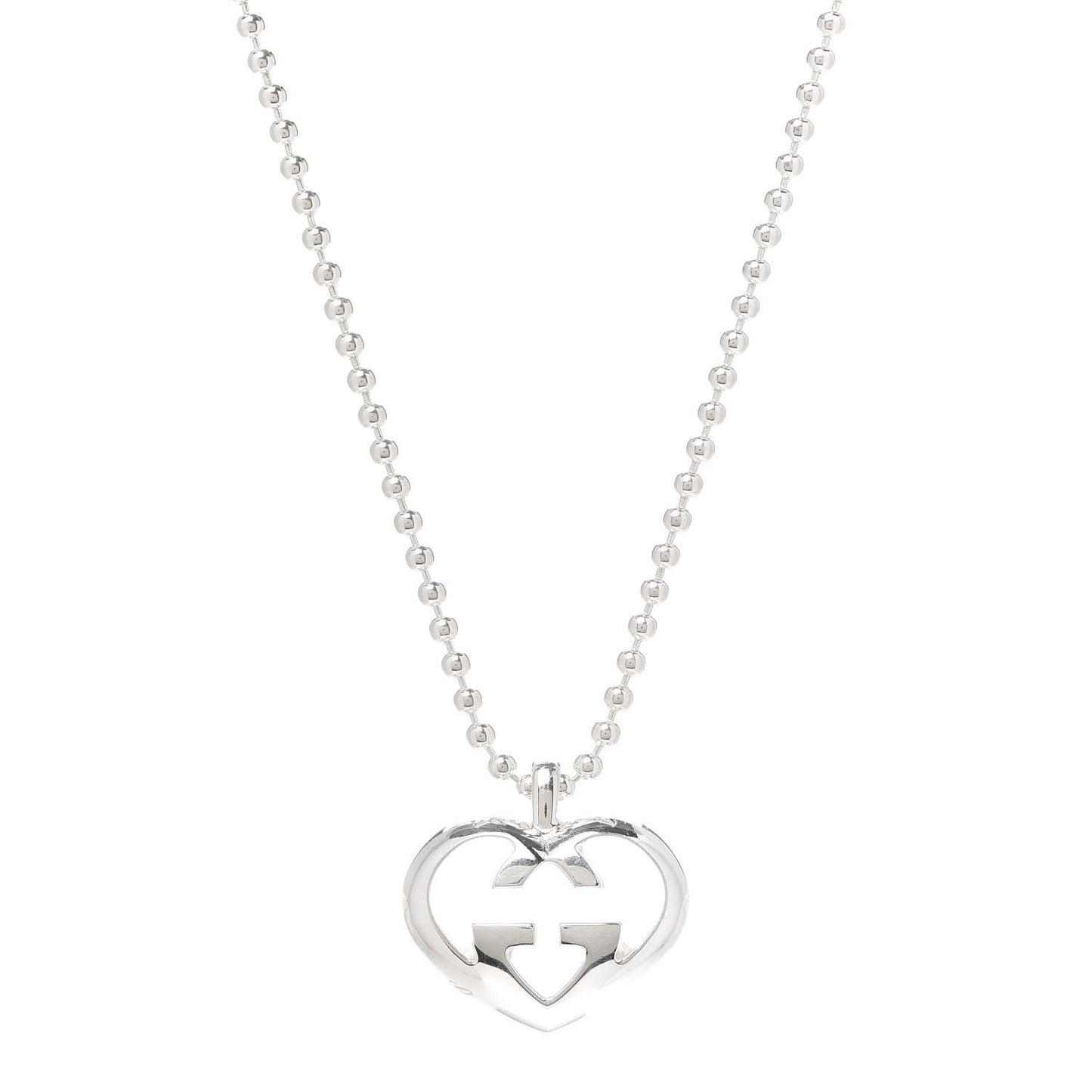 Sterling Silver Britt Heart Pendant Necklace