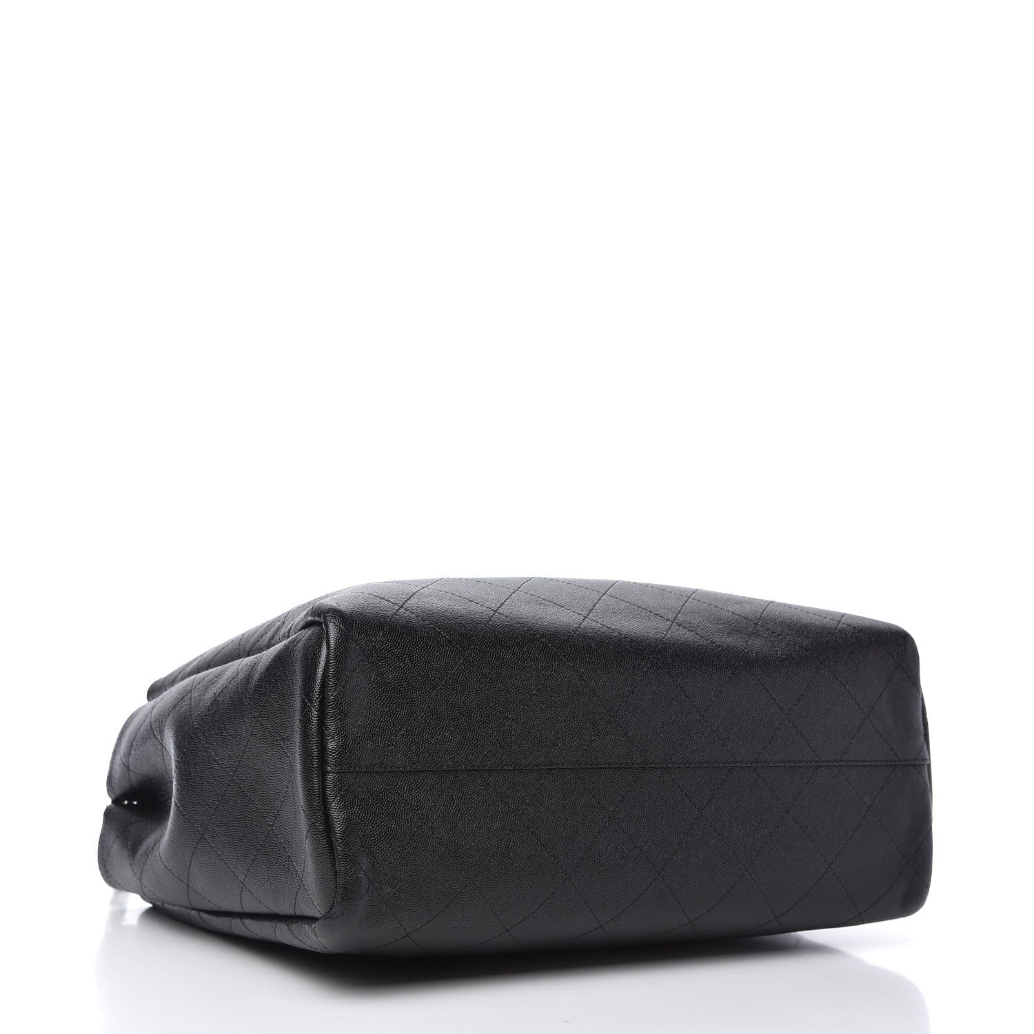 Chanel Caviar Stitched Large Shopping Tote Black 4 of 10