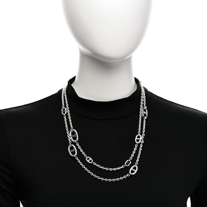Hermes Sterling Silver Farandole Necklace 120 2 of 6
