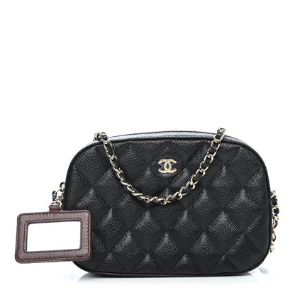 Chanel Caviar Quilted Vanity With Chain Black 1 of 4