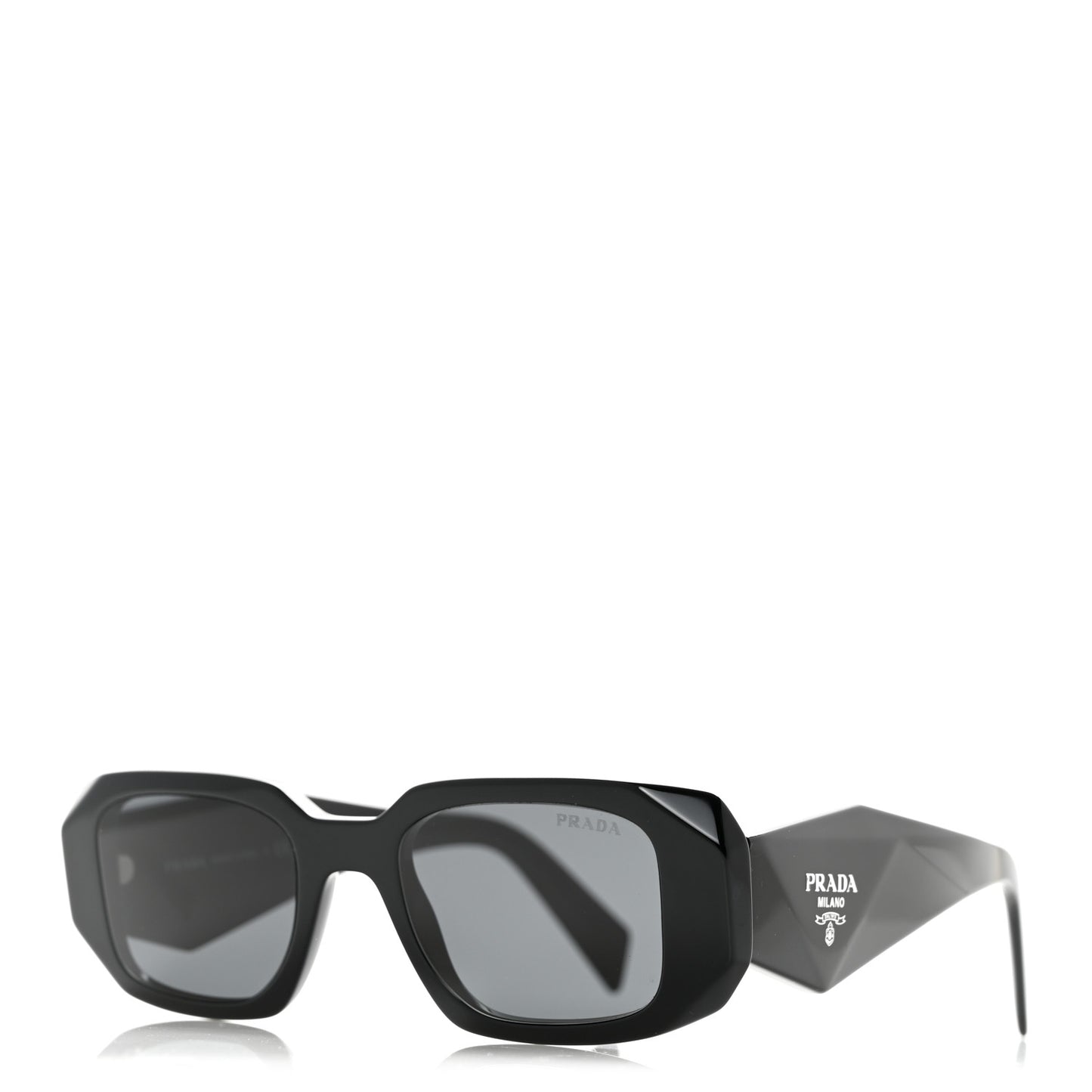 Acetate Symbole Sunglasses SPR 17W Black