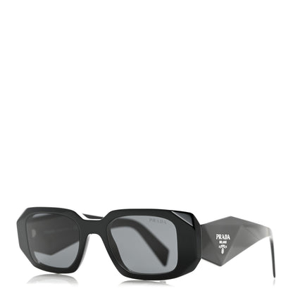 Prada Acetate Symbole Sunglasses SPR 17W Black 1 of 8