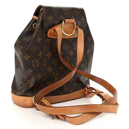 Louis Vuitton Monogram Montsouris MM Backpack 3 of 10