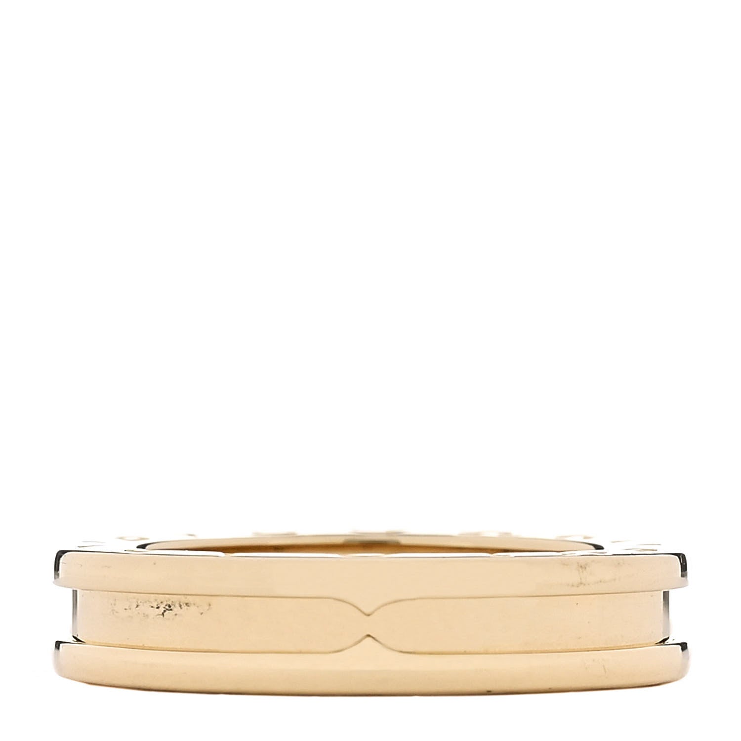 Bulgari 18K Yellow Gold B.Zero1 One-Band Ring 53 6.5 3 of 5