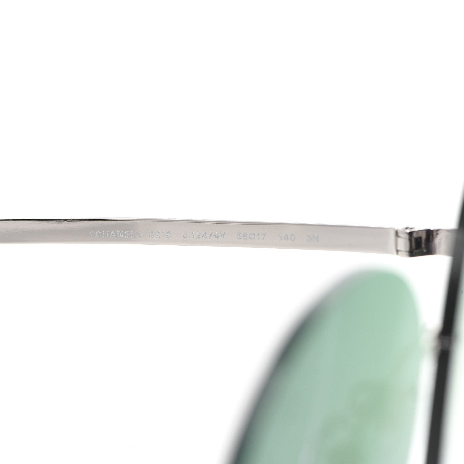 Chanel Mirrored Round Sunglasses 4216 Purple 5 of 7