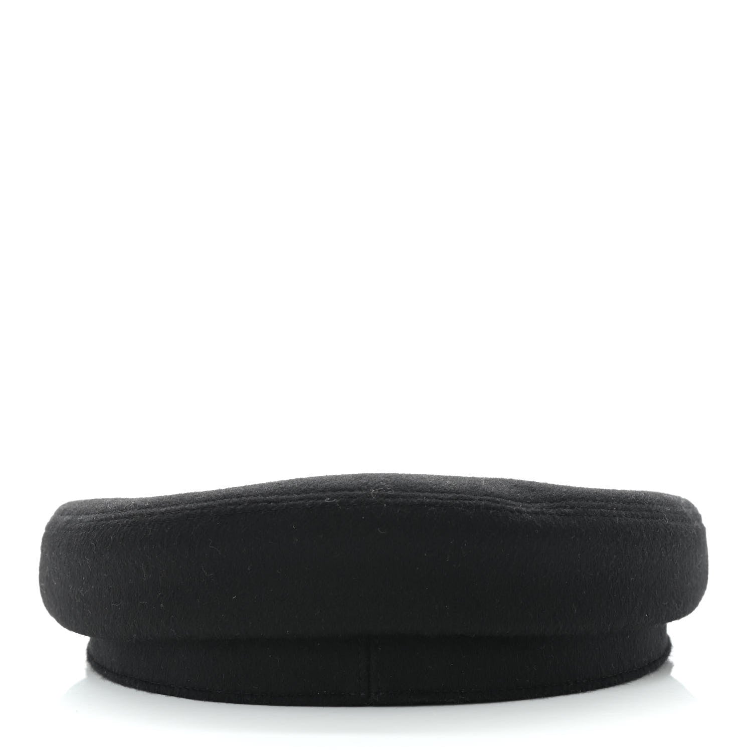 Hermes Cashmere Womens Deauville Cap 58 Black 3 of 9