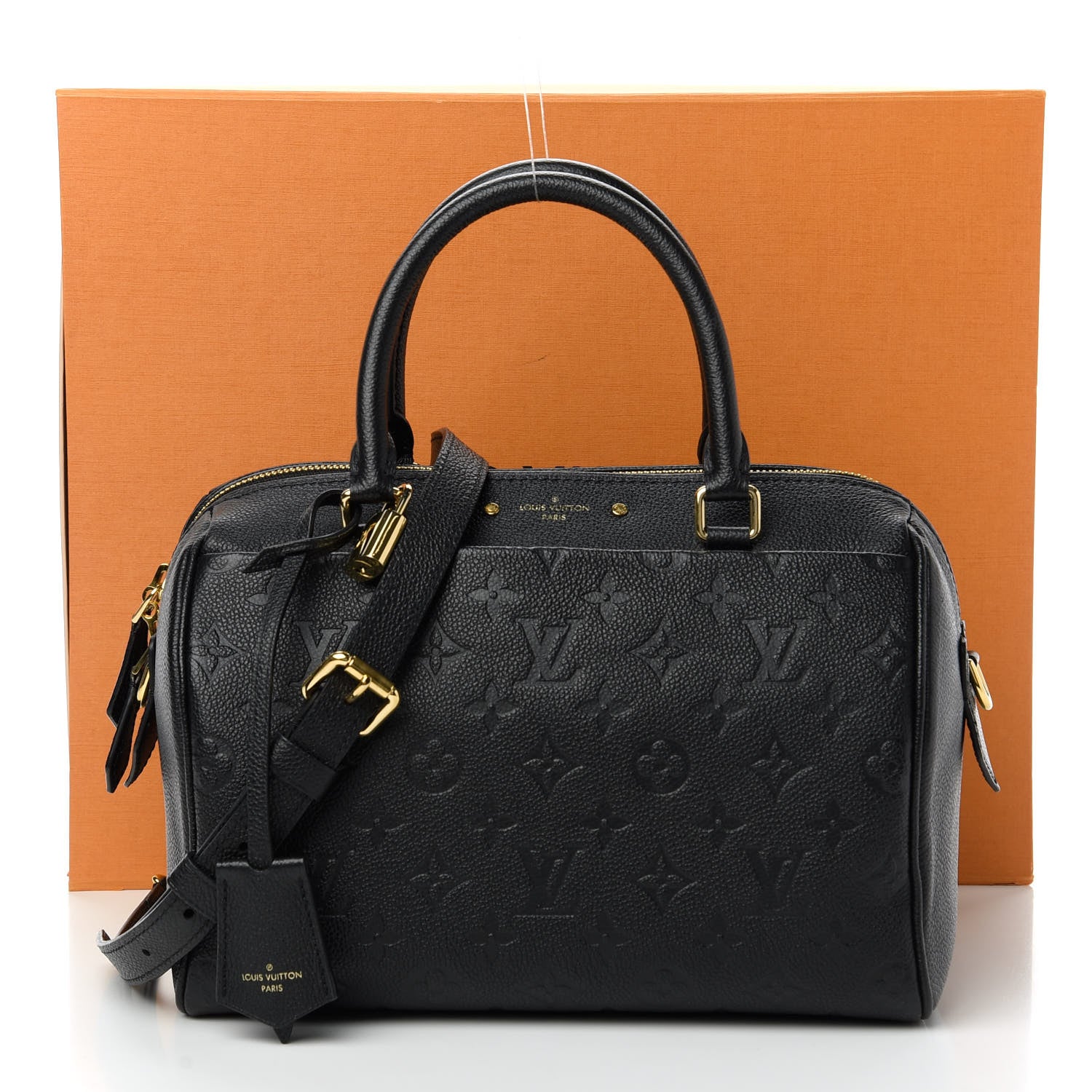 Louis Vuitton Empreinte Speedy Bandouliere 25 NM Black 11 of 11