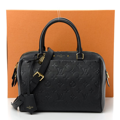Louis Vuitton Empreinte Speedy Bandouliere 25 NM Black 11 of 11
