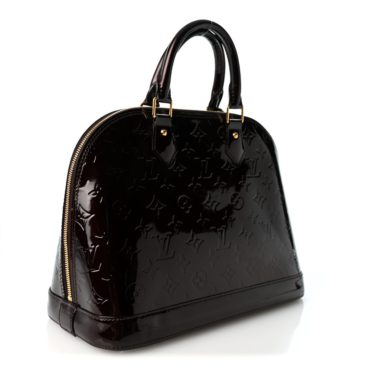 Louis Vuitton Vernis Alma PM Amarante 2 of 9