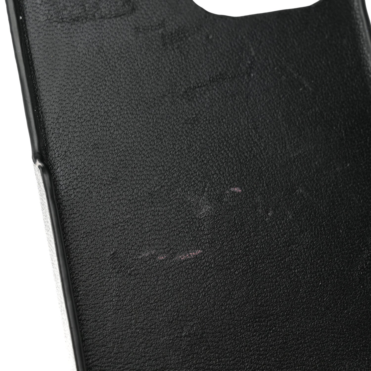 Chanel Lambskin Quilted Camellia Bow iPhone XII Pro Holder With Chain Black 6 of 7