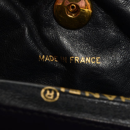 Chanel Lambskin Quilted Backpack Black 7 of 10