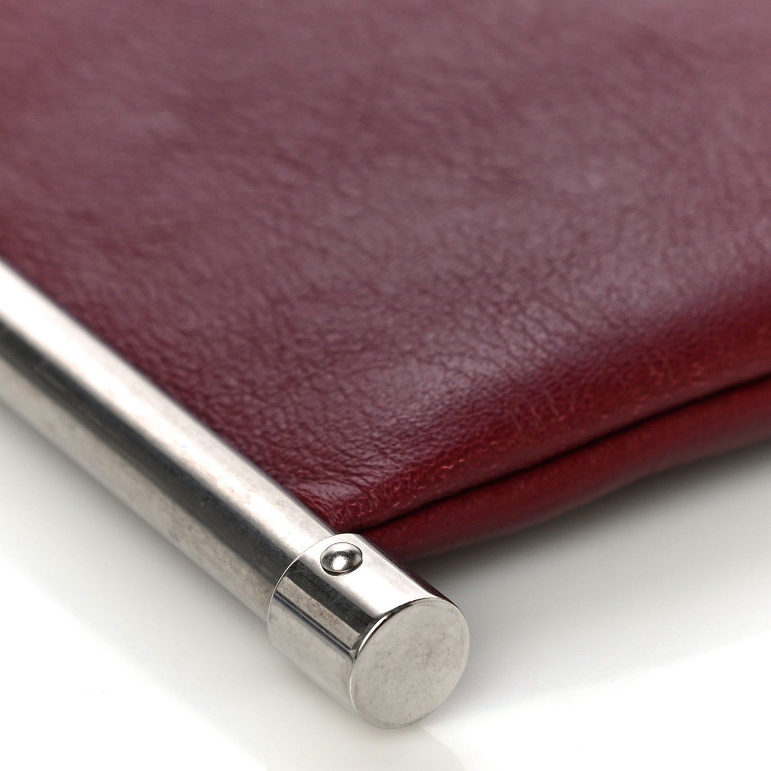 Chloe Smooth Calfskin Medium Roy Clutch Plum Purple 6 of 15