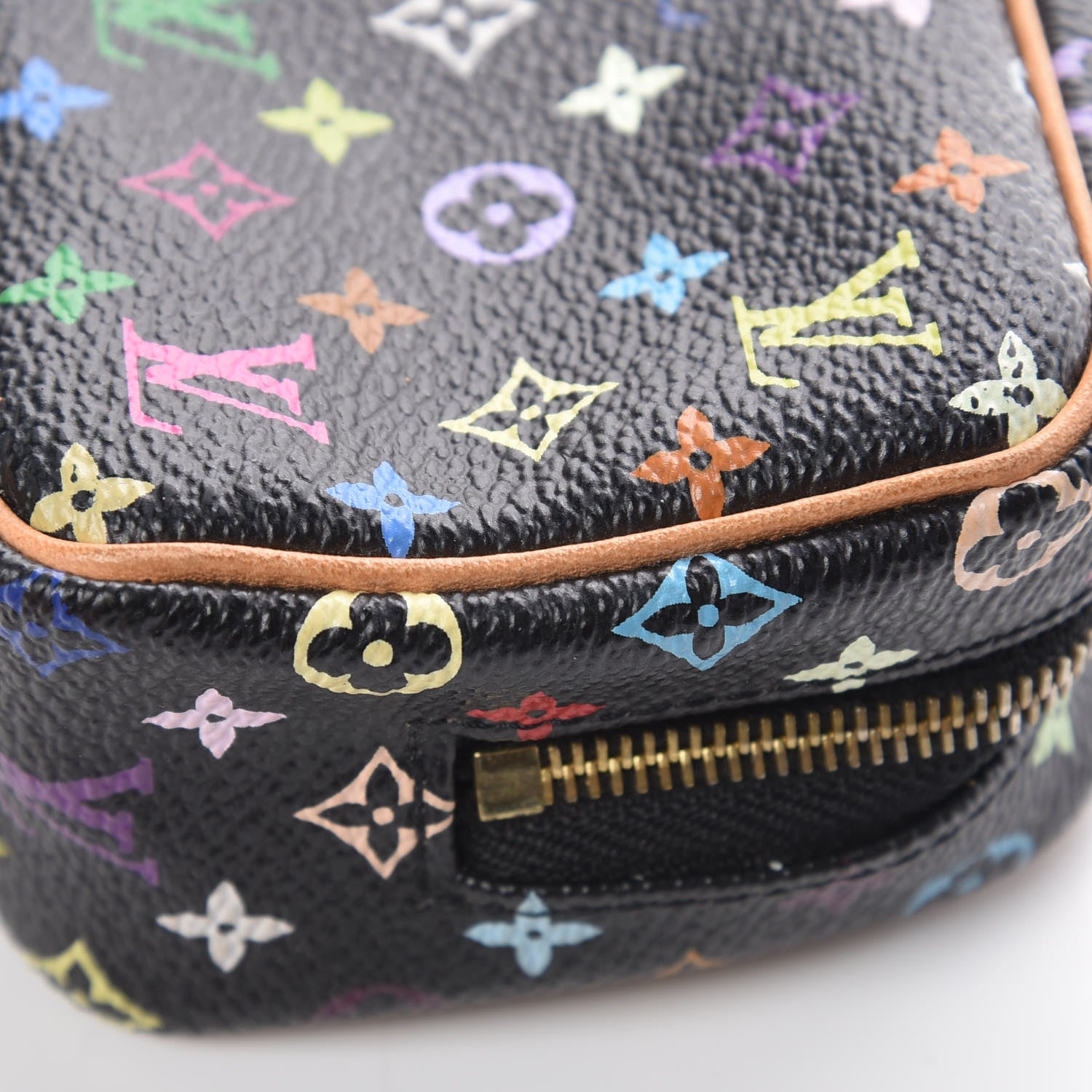 Louis Vuitton Monogram Multicolor Trousse Wapity Black 9 of 13