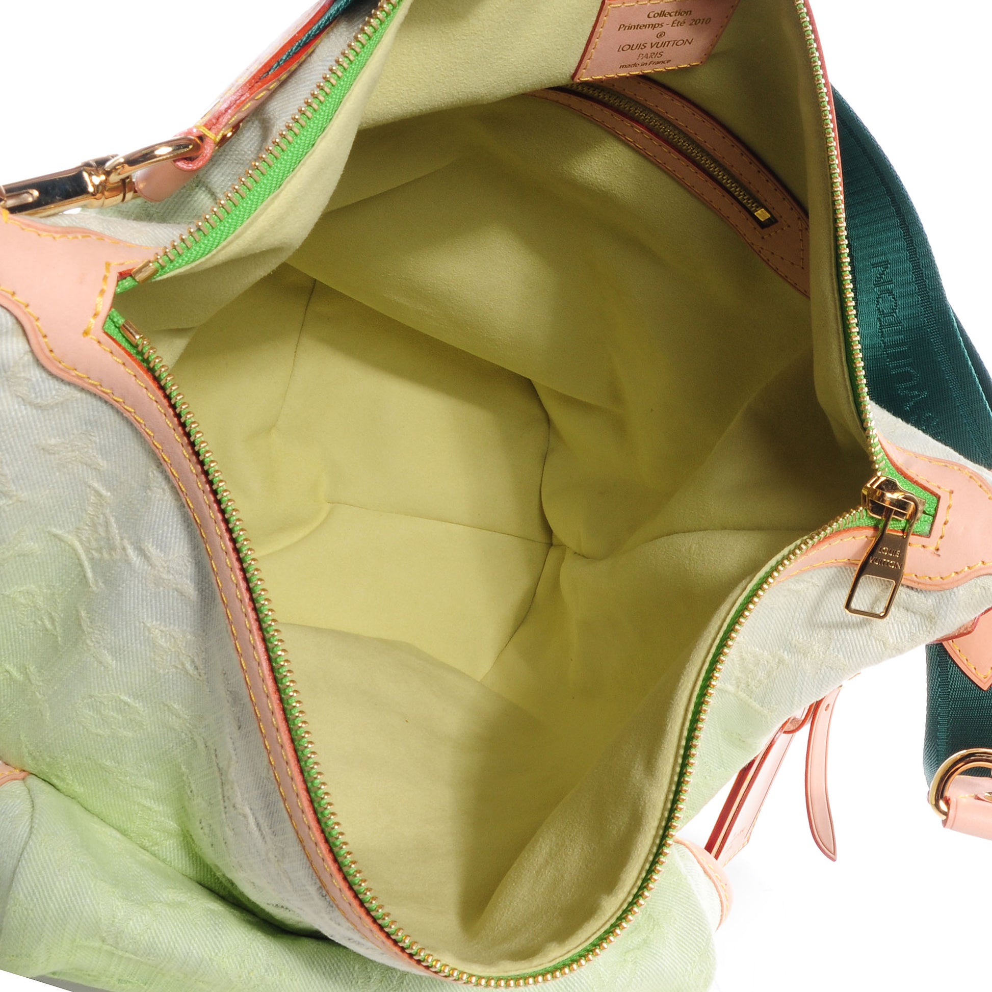 Louis Vuitton Denim Sunburst PM Messenger Vert 5 of 7