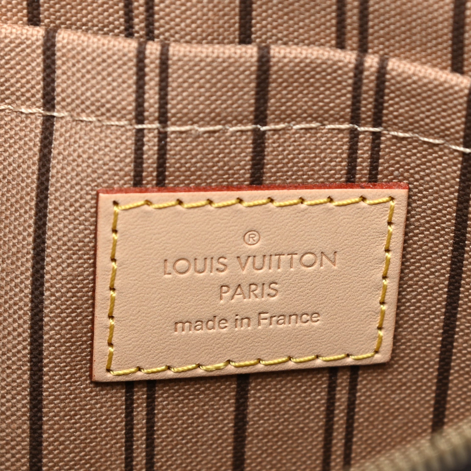 Louis Vuitton Monogram Neverfull MM GM Pochette 6 of 7