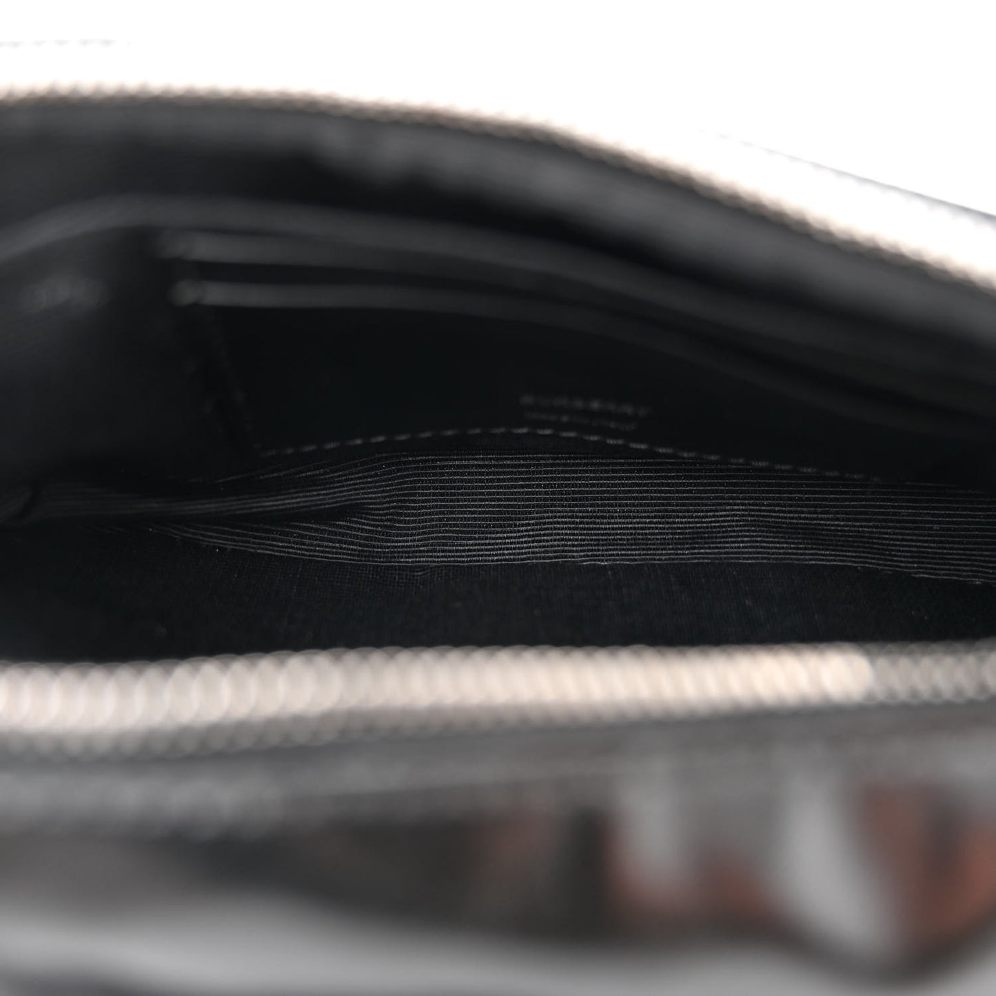 Coated Canvas Horseferry Print Micro Camera Bag Black