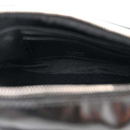 Burberry Coated Canvas Horseferry Print Micro Camera Bag Black 6 of 10