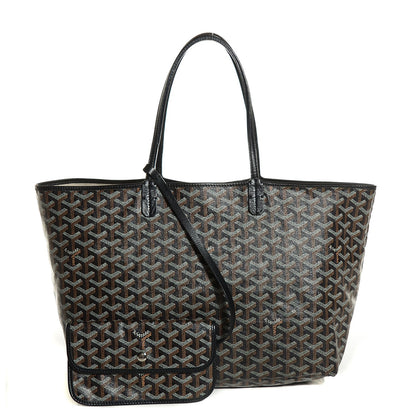 Goyard Goyardine Saint Louis PM Black 1 of 9