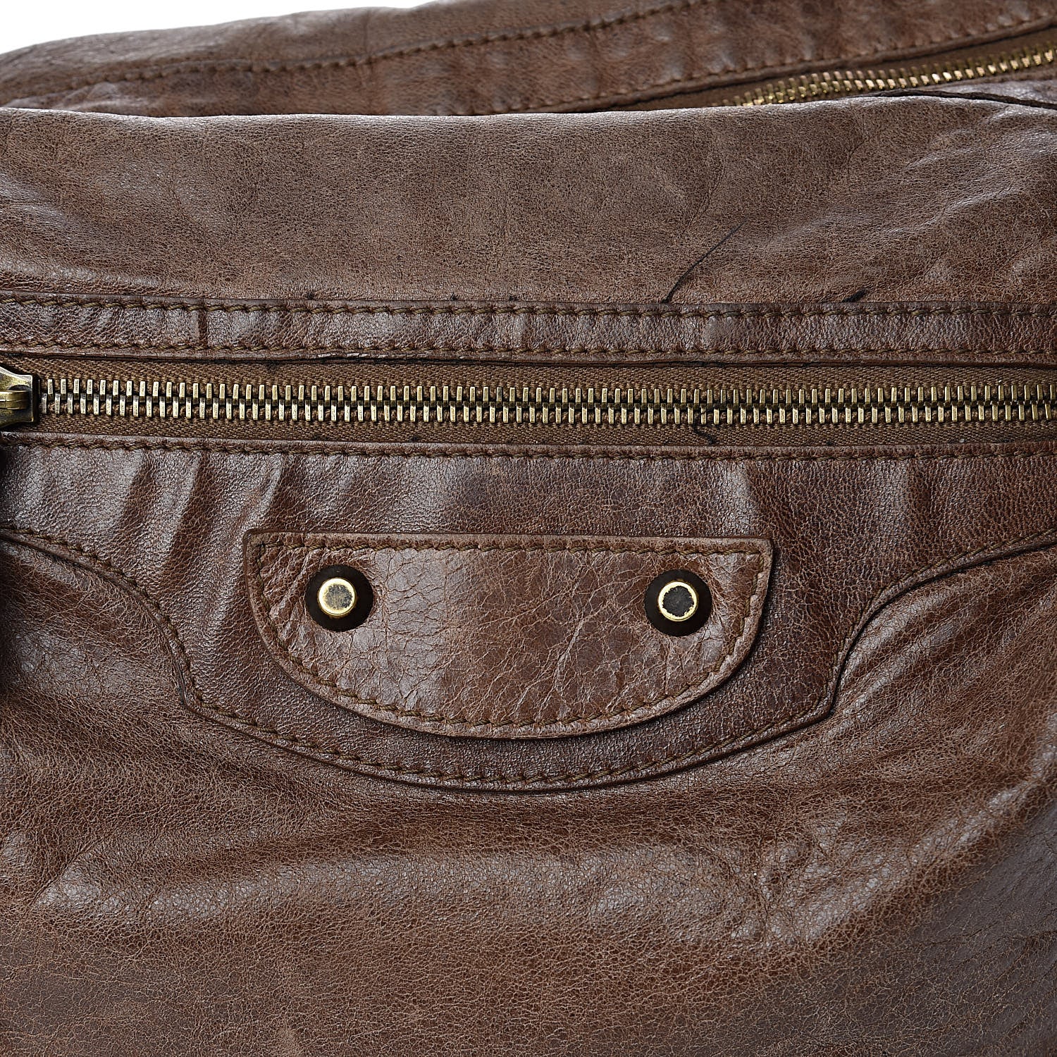 Balenciaga Agneau Classic Hardware Day Hobo Sienna 19 of 19