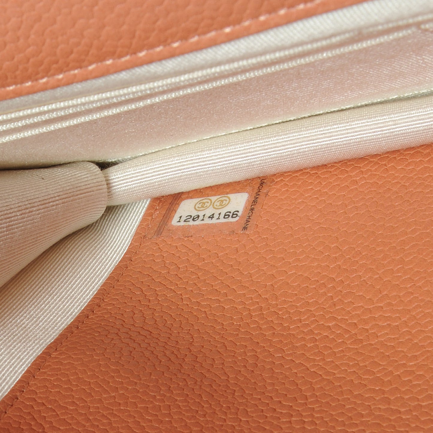 Caviar Wallet on Chain WOC Dark Beige