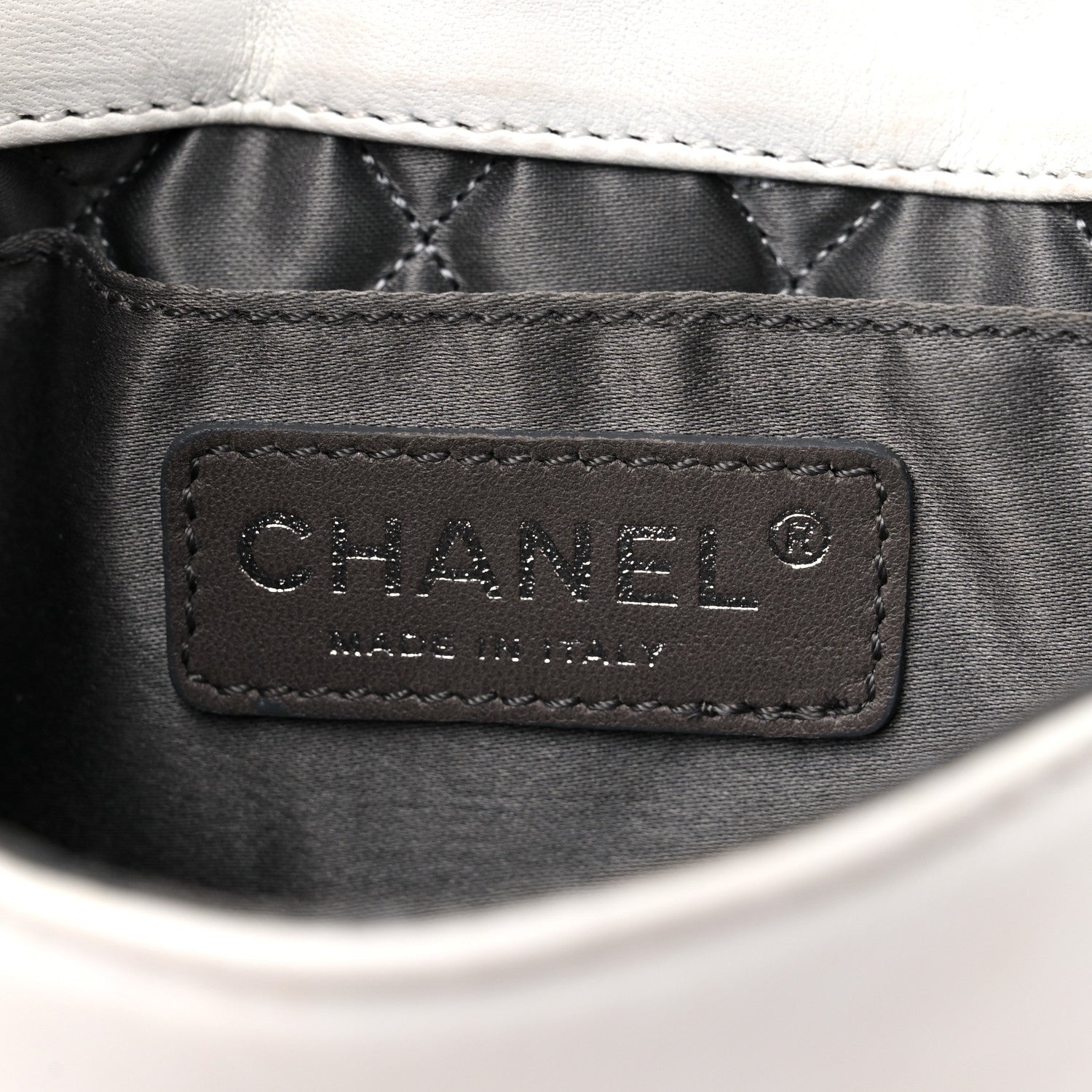 Chanel Lambskin Medium Madison Flap White 5 of 13