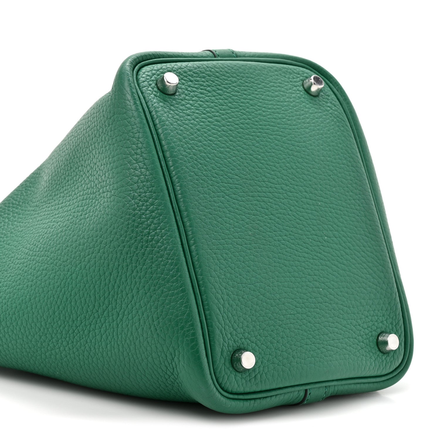 Hermes Taurillon Clemence Picotin Lock 18 Vert Vertigo 10 of 11