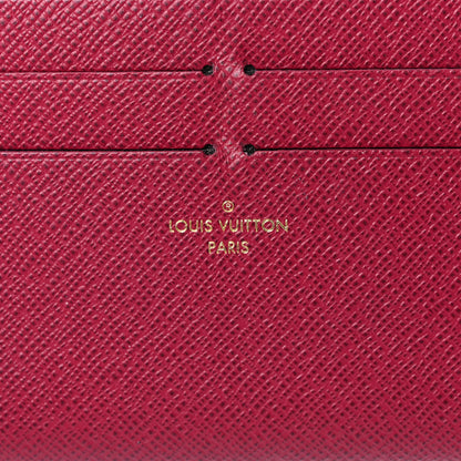 Louis Vuitton Calfskin Felicie Card Holder Insert Fuchsia 6 of 14