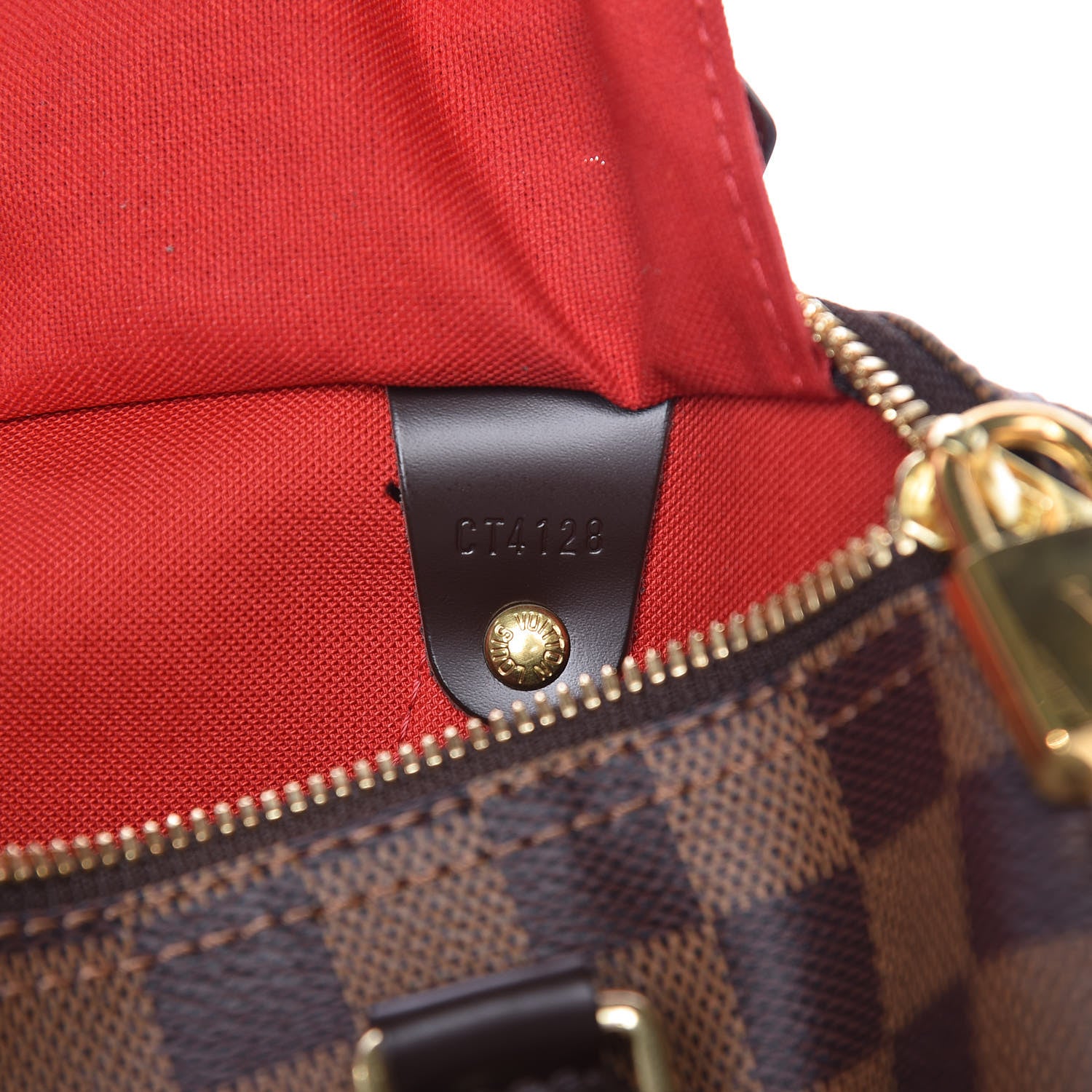 Louis Vuitton Damier Ebene Speedy Bandouliere 25 7 of 9