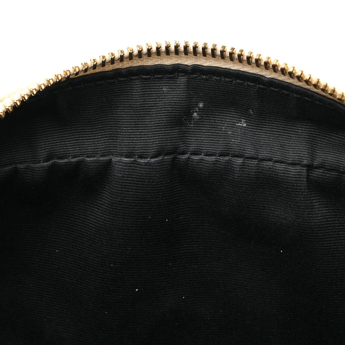 Calfskin Matelasse Monogram Lou Camera Bag Crema Soft