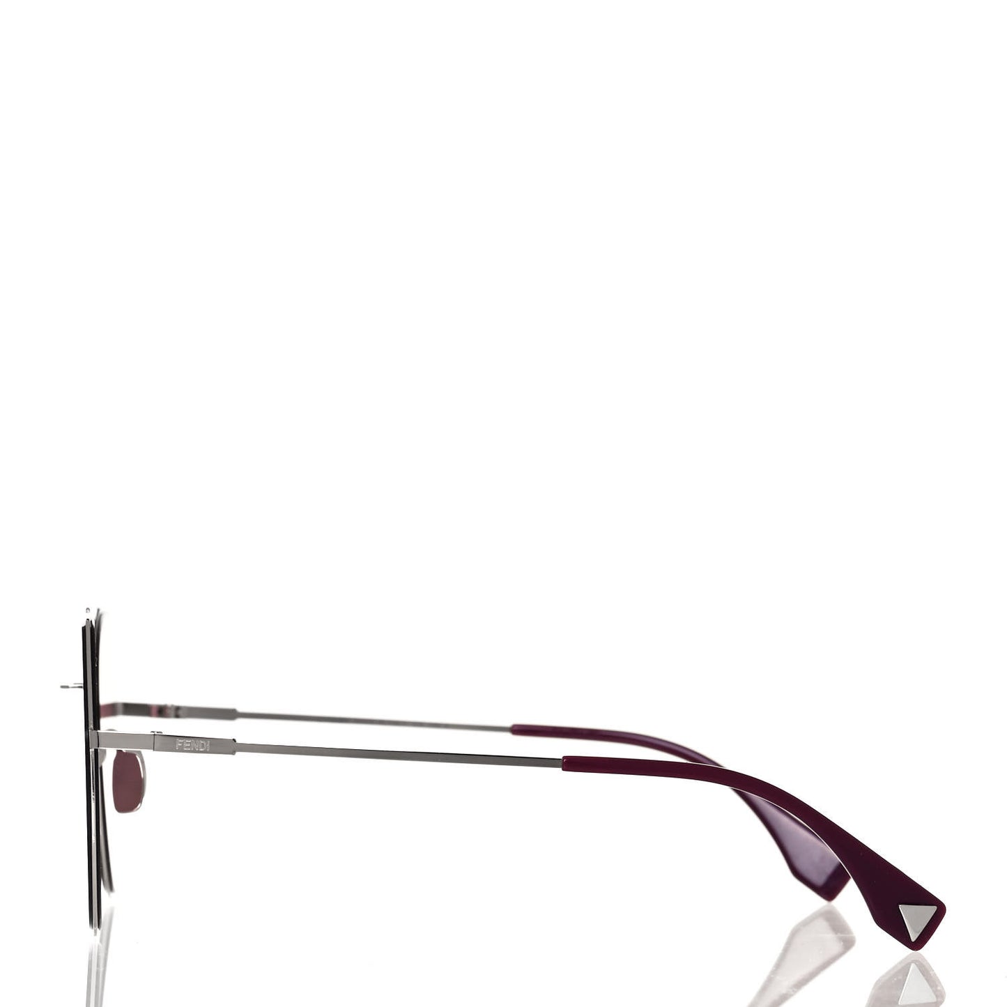 Metal Geometric Sunglasses FF 0194/S Pink