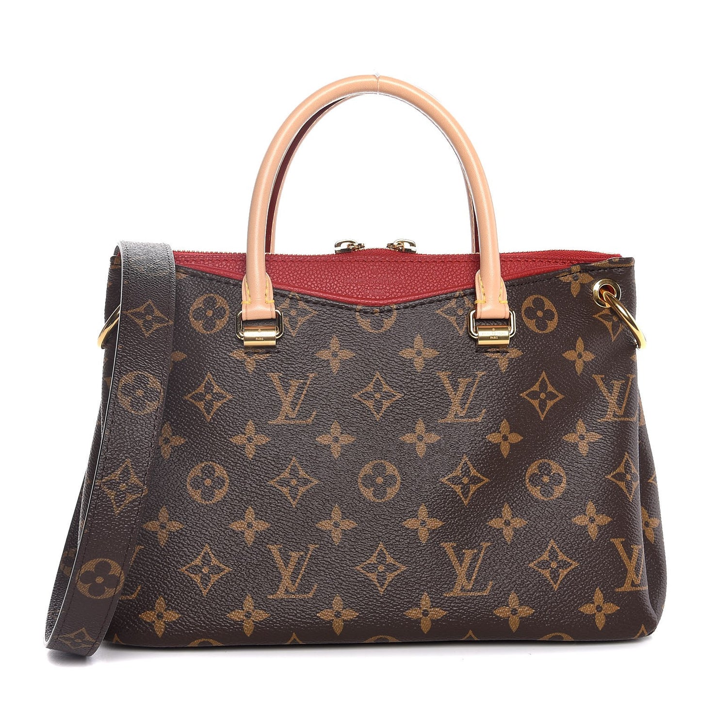 Monogram Pallas BB Cherry