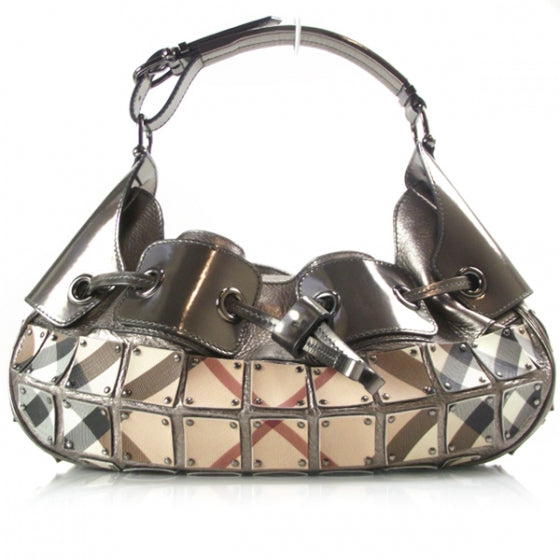 Burberry Prorsum Super Nova Warrior Studded Hobo Metallic 1 of 11
