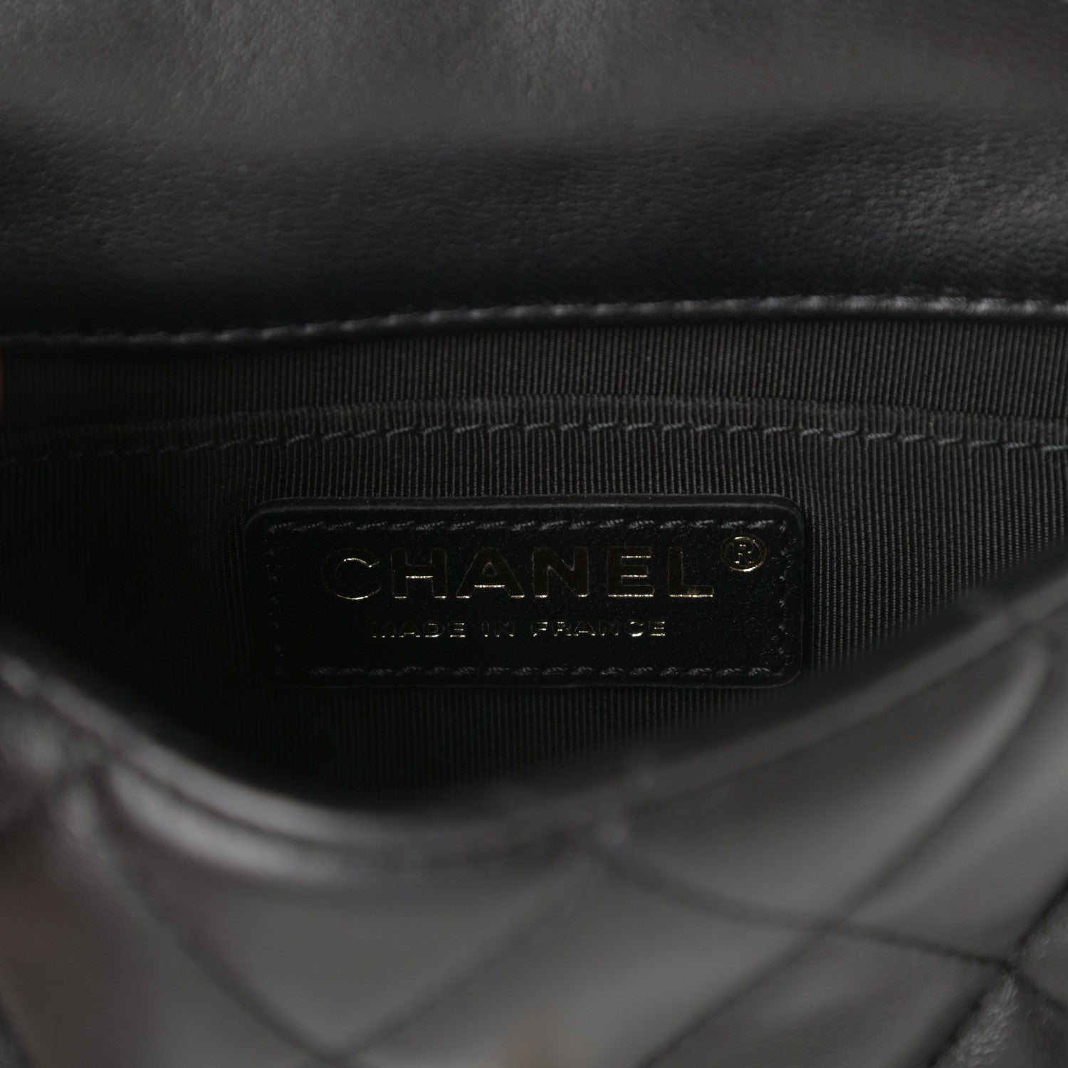Chanel Lambskin Quilted Mini My Precious Waist Bag Black 6 of 9