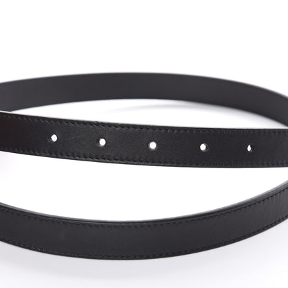 Gucci Calfskin Double G 20mm Belt 90 36 Black 5 of 6
