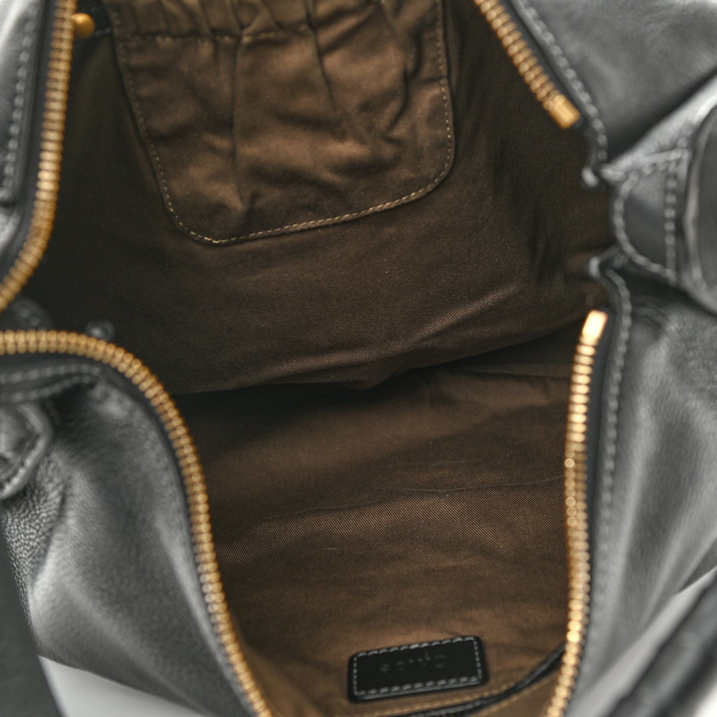 Calfskin Large Marcie Hobo Black