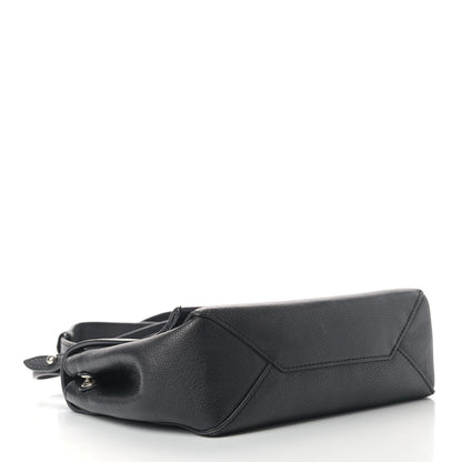 Louis Vuitton Calfskin Lockme II Chain Bag BB Black 3 of 7