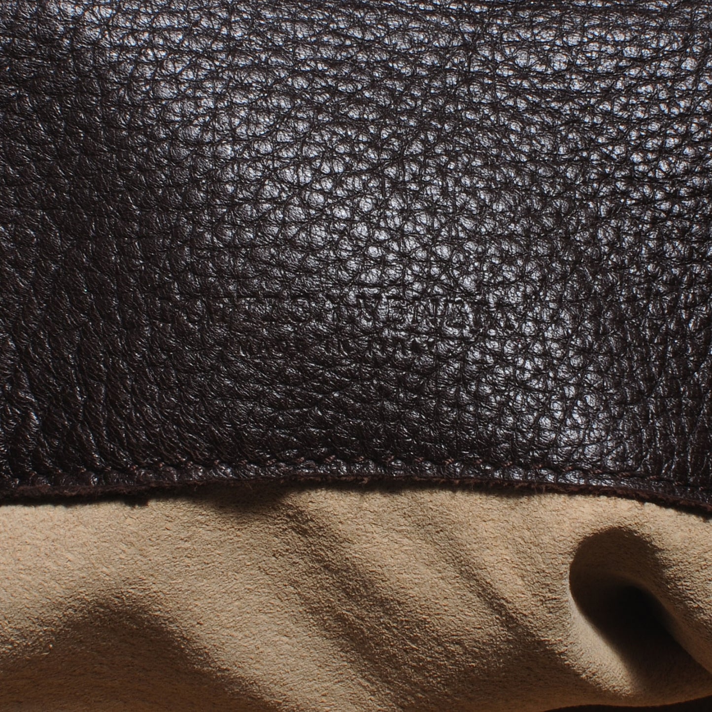 Cervo Leather Medium Tote Ebano